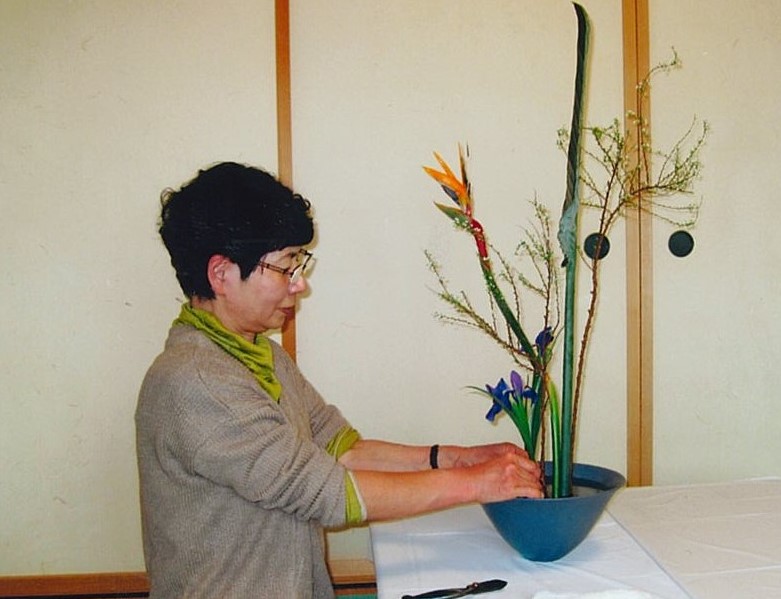 成田昌子　池坊いけばな教室
