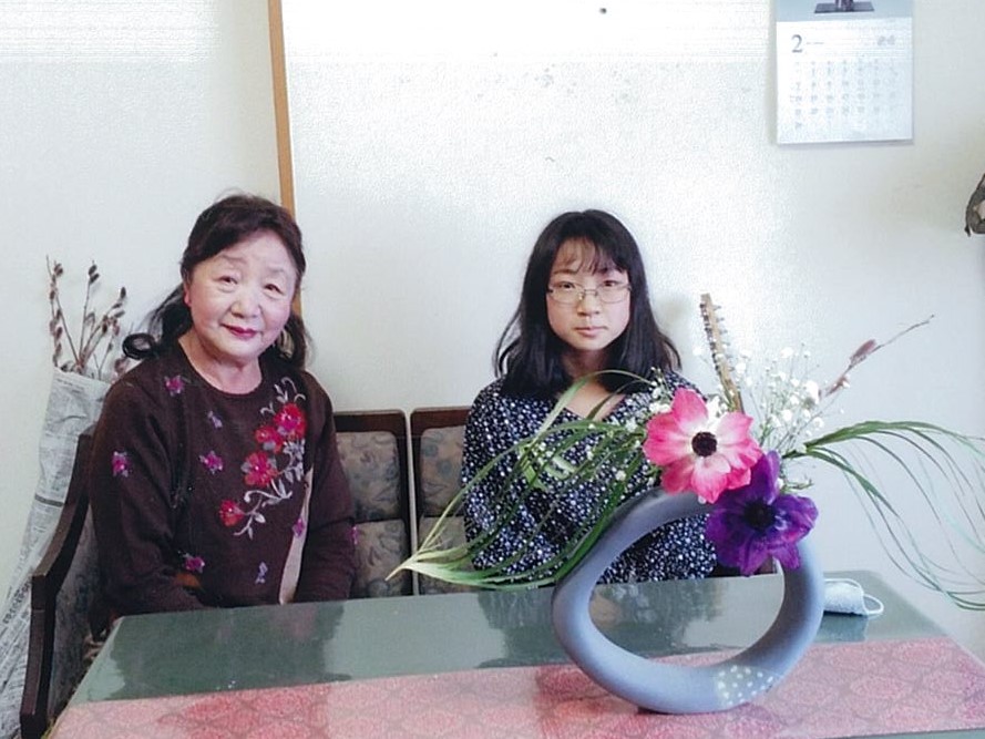 大船昭子　池坊いけばな教室　小樽教室