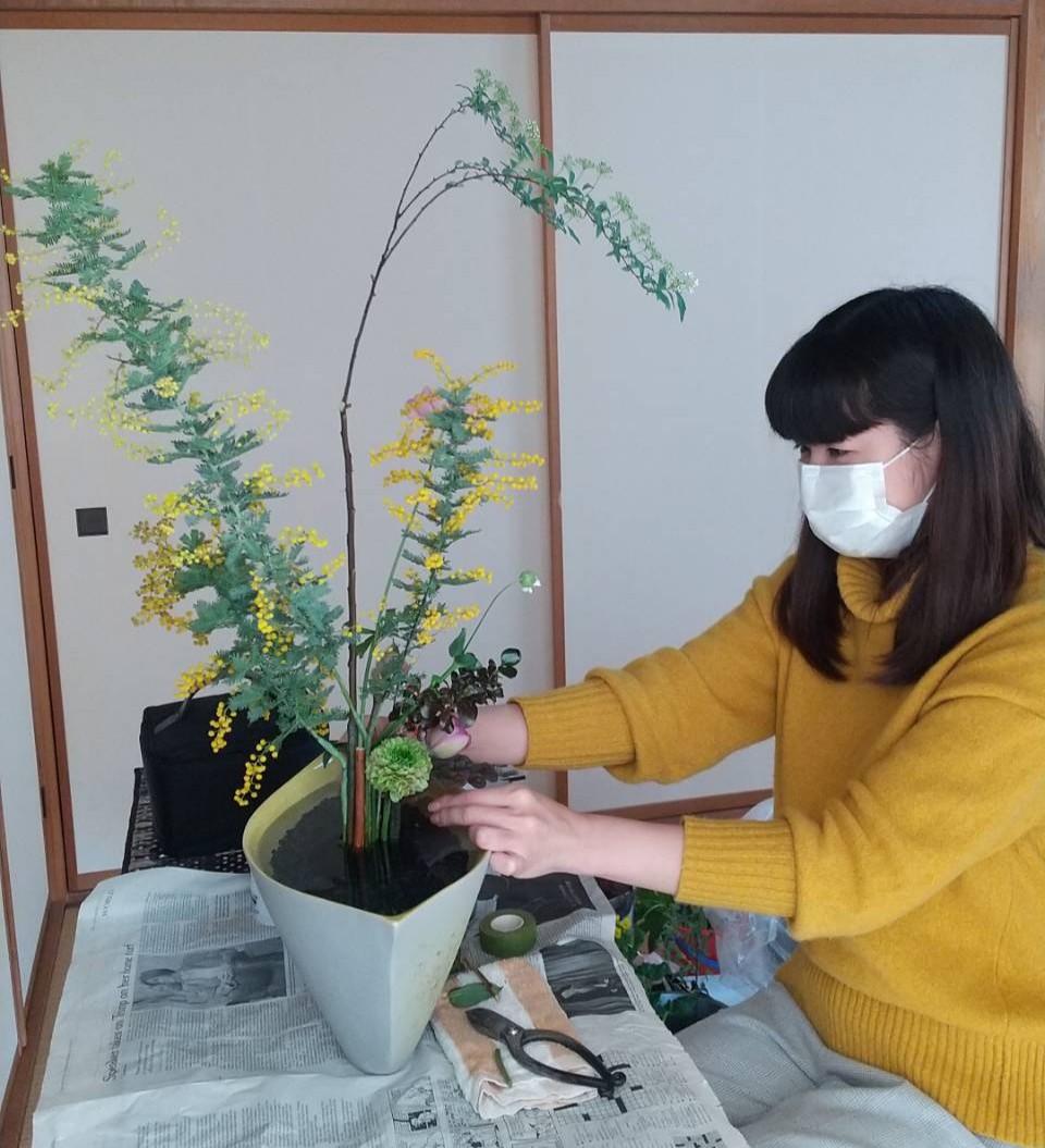 小山   池坊いけばな教室