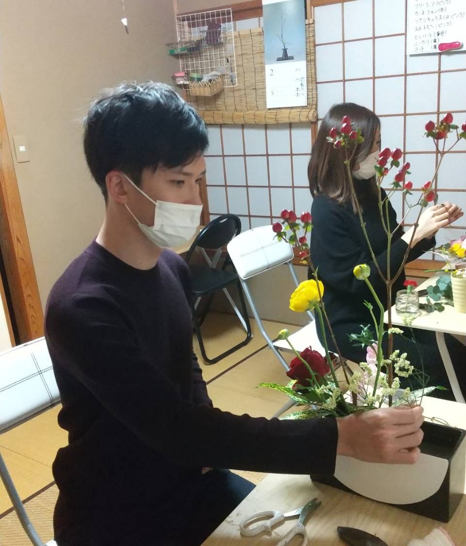 小山   池坊いけばな教室