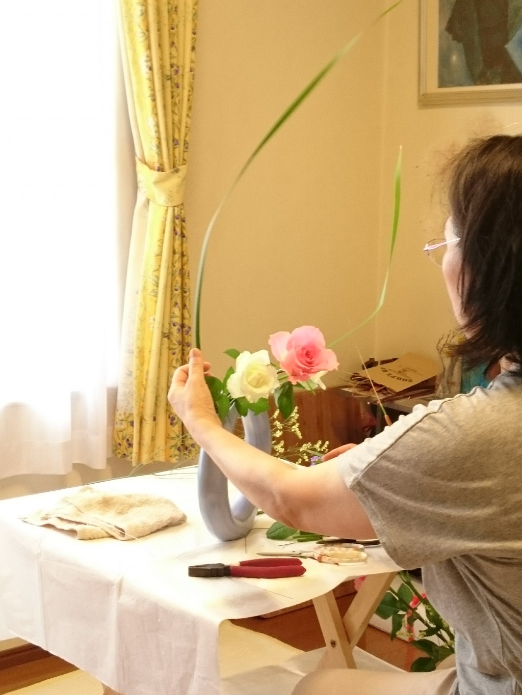 池坊グリムの里いけばな教室