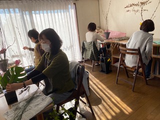 糟屋郡志免町　池坊　花教室
