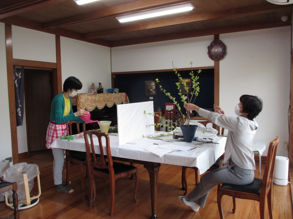 梅林香楓亭いけばな教室