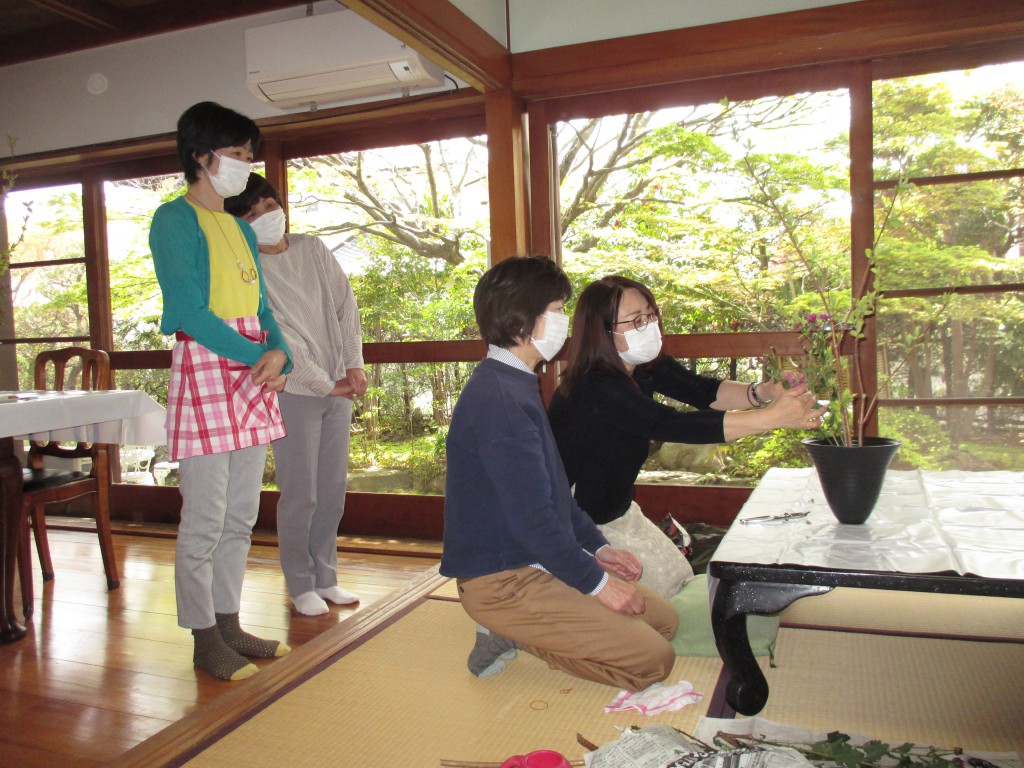 梅林香楓亭いけばな教室