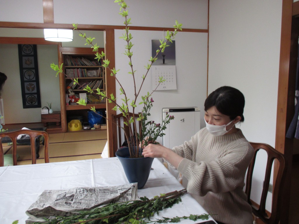 梅林香楓亭いけばな教室