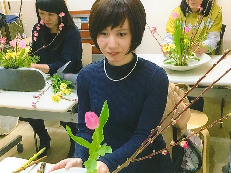 松上裕美　池坊いけばな教室