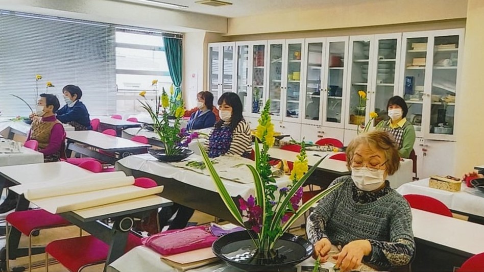 生きがいづくり華道池坊