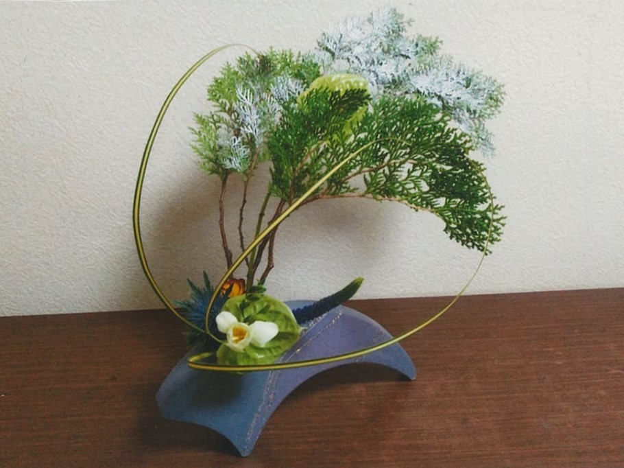 朱花　東神の倉いけばな教室