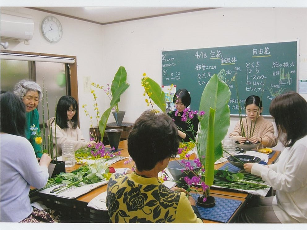 松尾　池坊いけばな教室