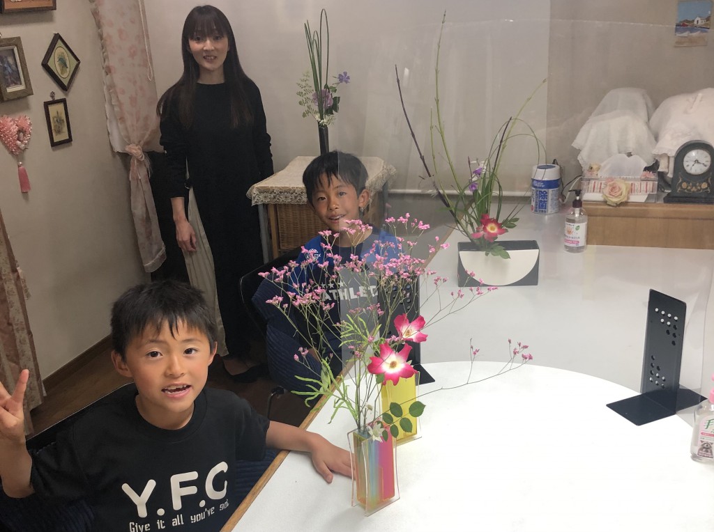 増井邦子　池坊いけばな教室