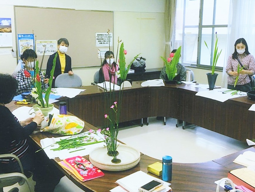 狭山市富士見公民館　いけ花泉会