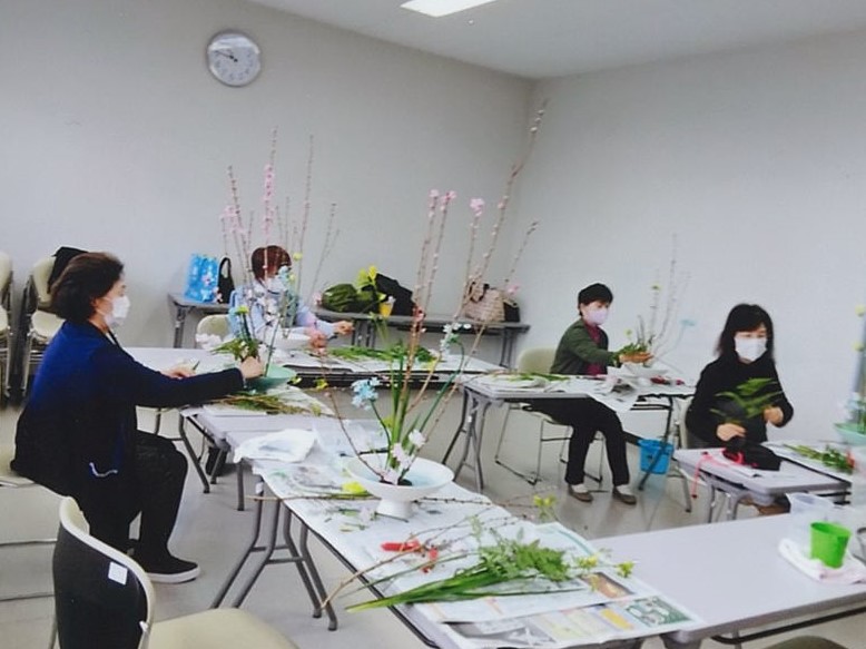 角谷久子　池坊いけばな教室
