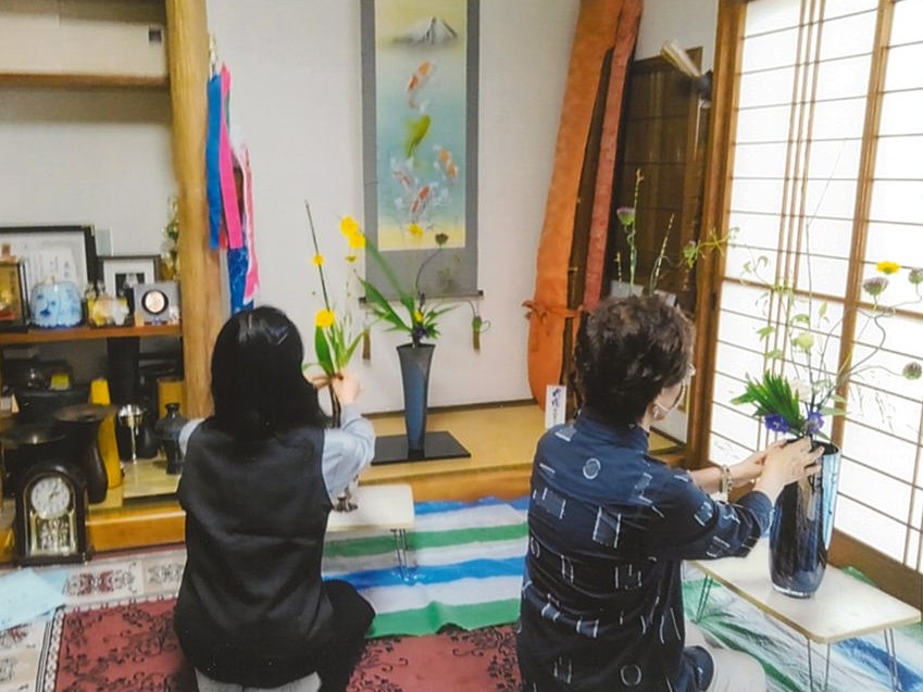 中山キミ子　池坊玉里団地教室