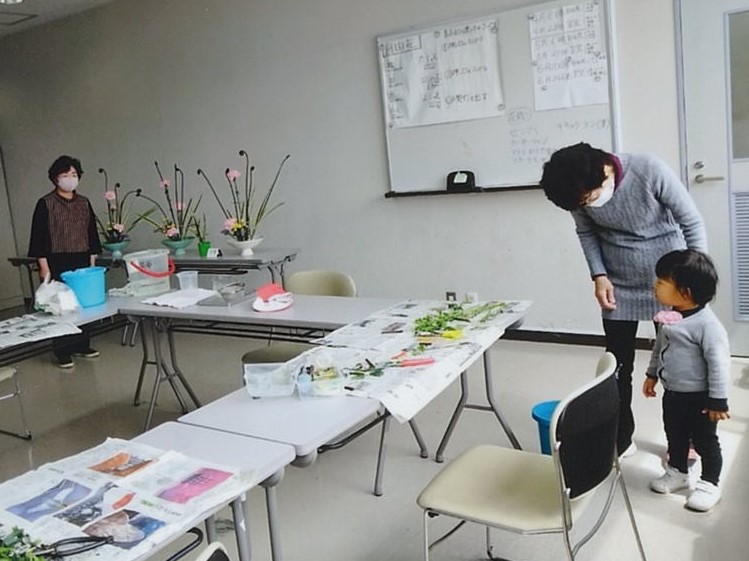 角谷久子　池坊いけばな教室