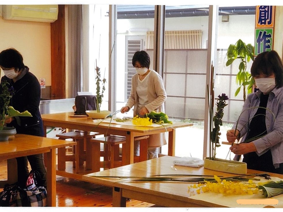 婦人文化教室 池坊学級(河北町)
