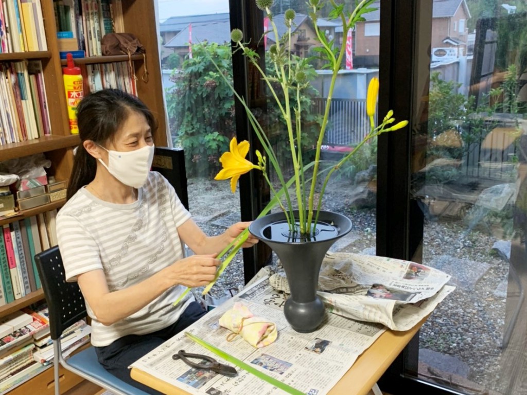 加藤 碧玻  池坊いけばな自宅教室