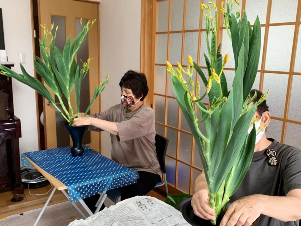 加藤 碧玻  池坊いけばな自宅教室