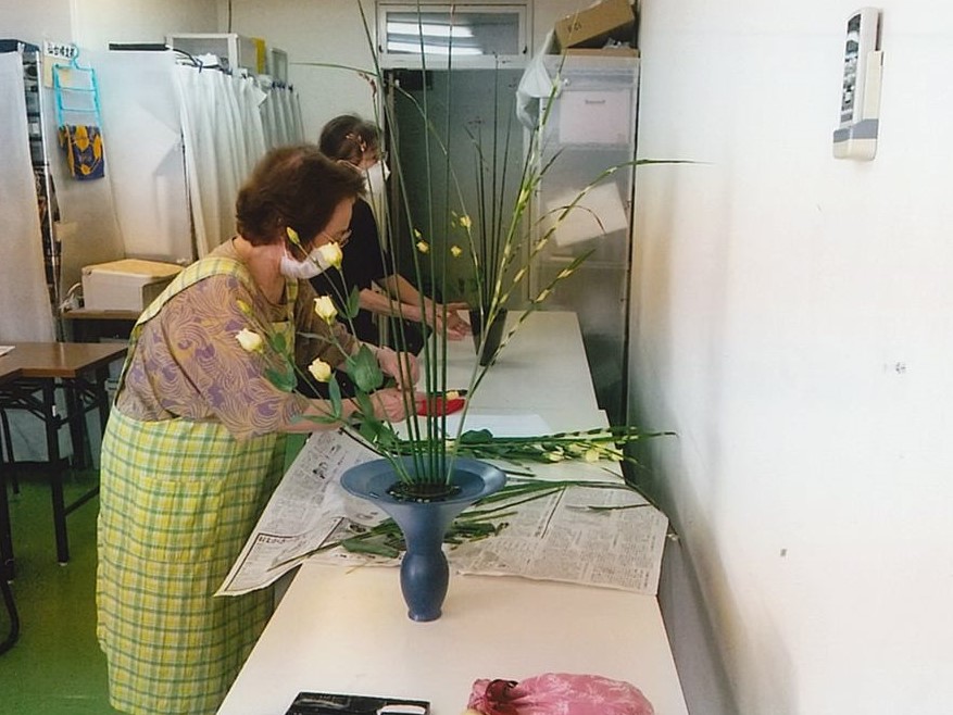 趣味の広場　池坊いけばな教室　角張香夢