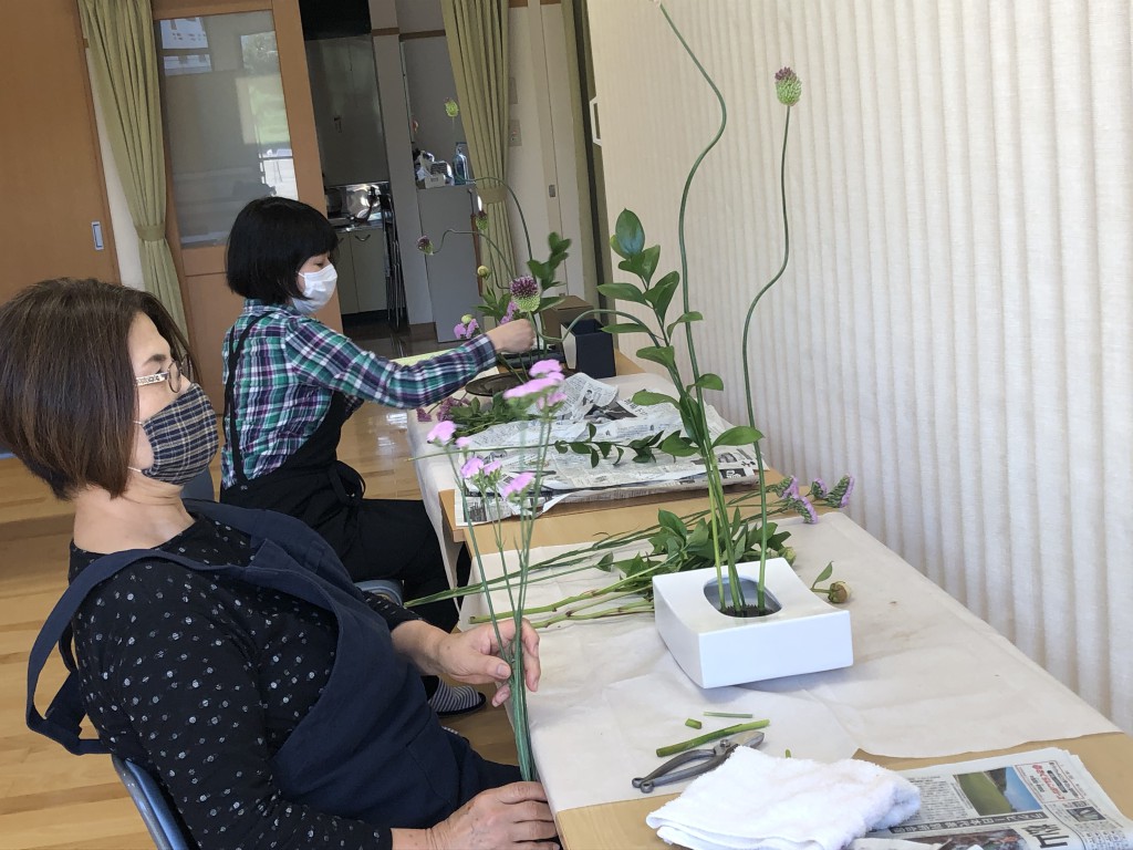 池坊いけばな　三重大原教室