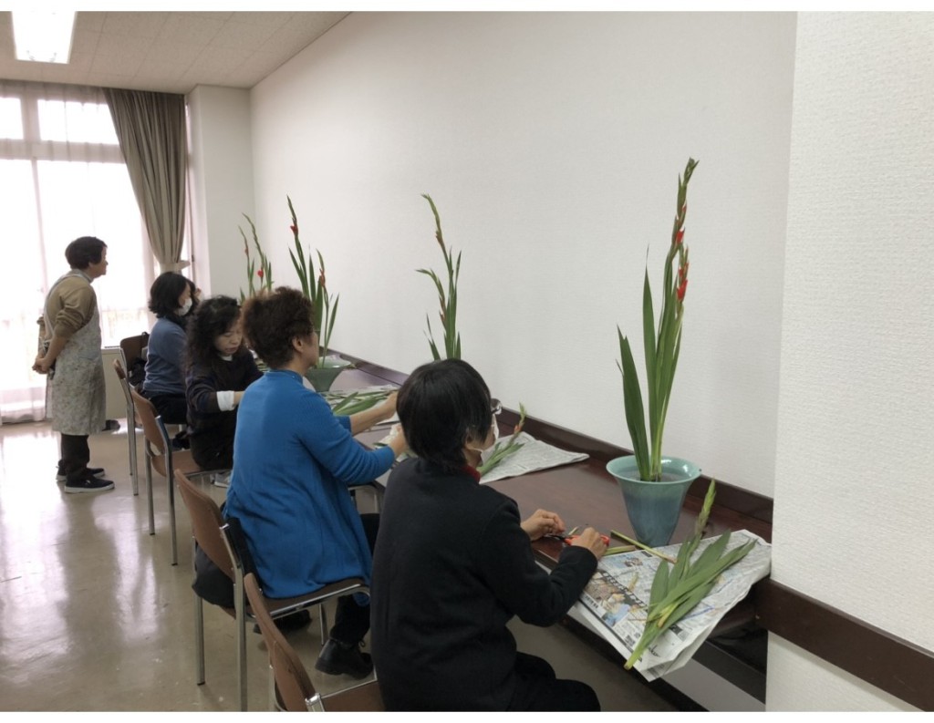 神戸市須磨区文化センターいけばな教室
