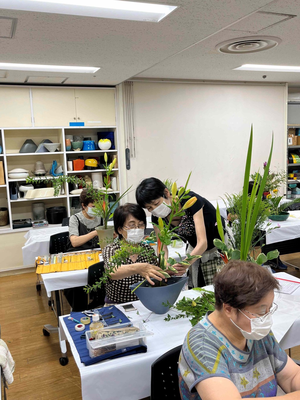よみうりカルチャー北千住 池坊 いけばな(佐藤)