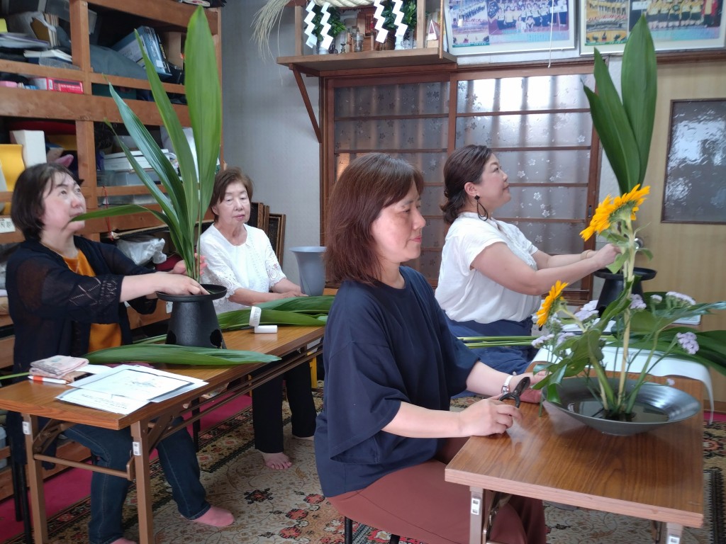 本橋美智子　池坊いけばな西船橋教室