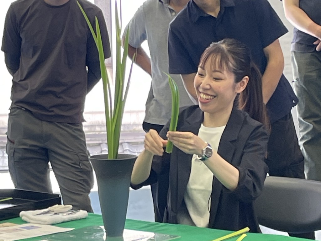 池坊ビギナーズレッスン京都　お花ちゃん教室