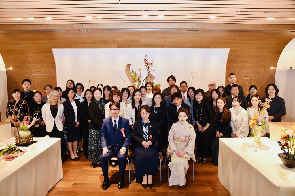 池坊麻布橘会支所7周年記念花展 KISEKI2025 花も人も輝く時を! 後編