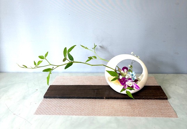 新潟日報カルチャースクール１day春のプチいけばな教室