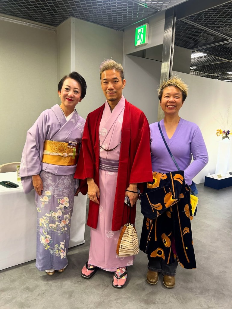 いけばながつなぐ再会 ― 京都大丸池坊いけばな展にて