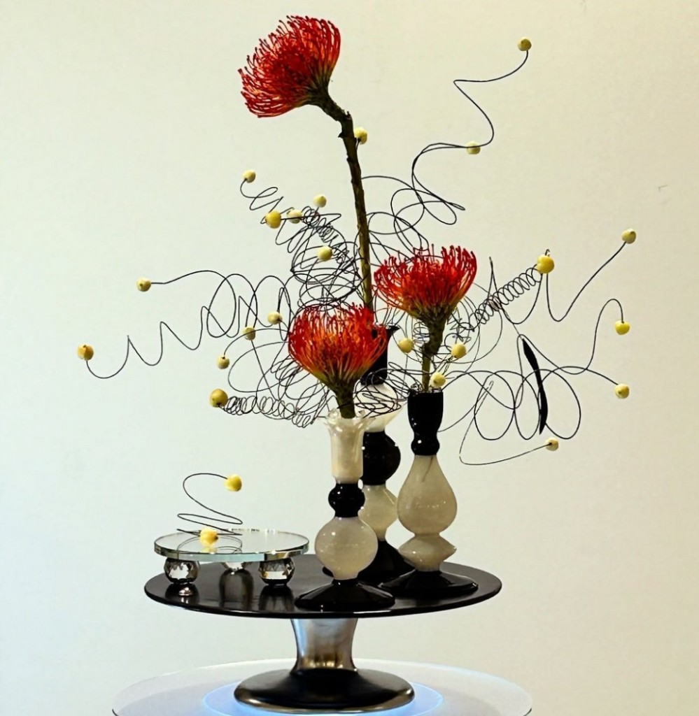 池坊　旧七夕会 (2025.11)出瓶作品