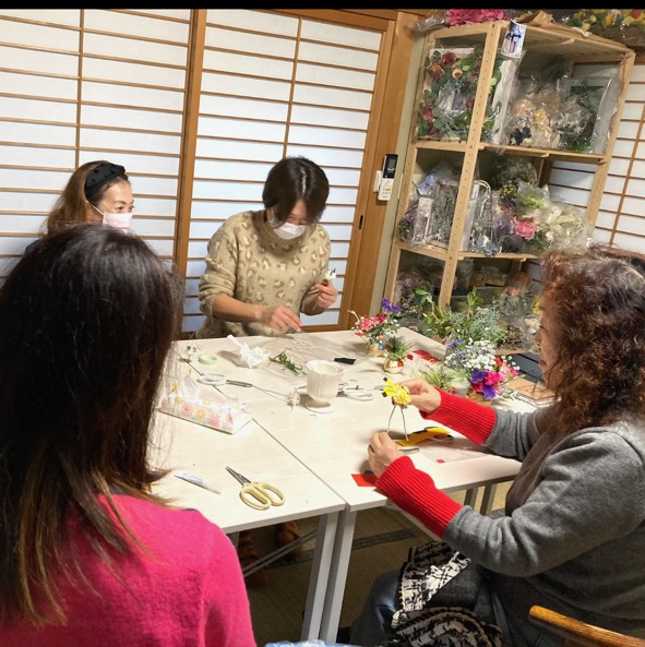 池坊いけばなフラワーアレンジメント教室